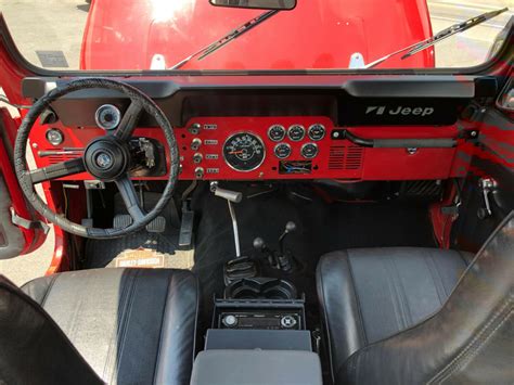 jeep red interior | Barn Finds