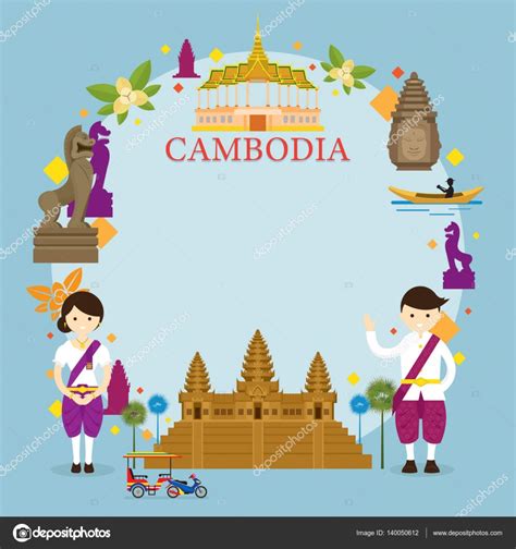 Khmer Pagoda Cartoon - Best Decorations