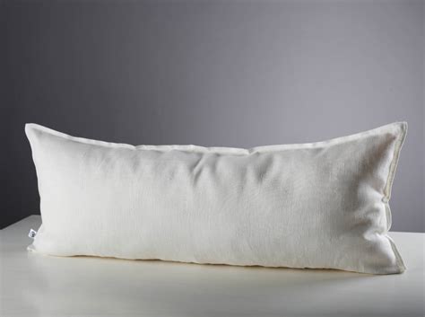 White Long Lumbar Pillow Cover Lumbar Pillowcase Lumbar - Etsy