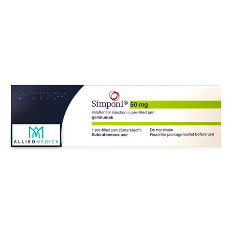 SIMPONI® 50MG PRE-FILLED PEN - Allied Medica