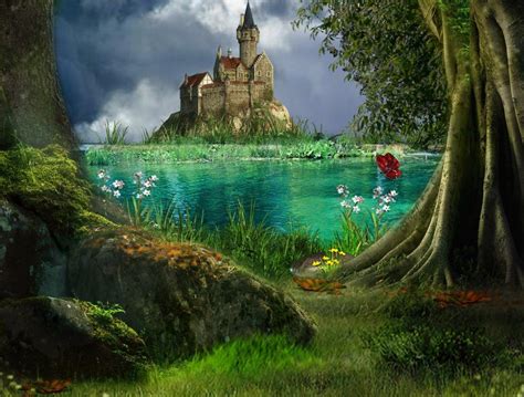 Mystical castle Enchanted Castle, Fairytale Castle, Fairy Castle, Enchanted Wood, Castle Art ...