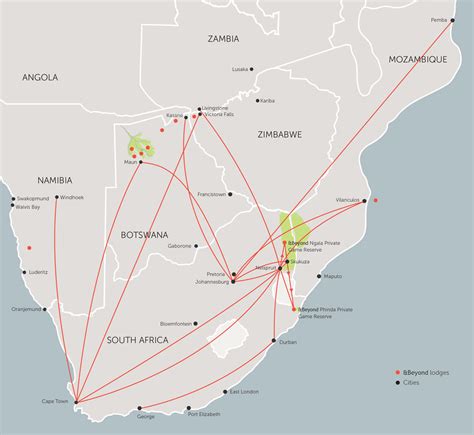 Flights to Phinda Game Reserve