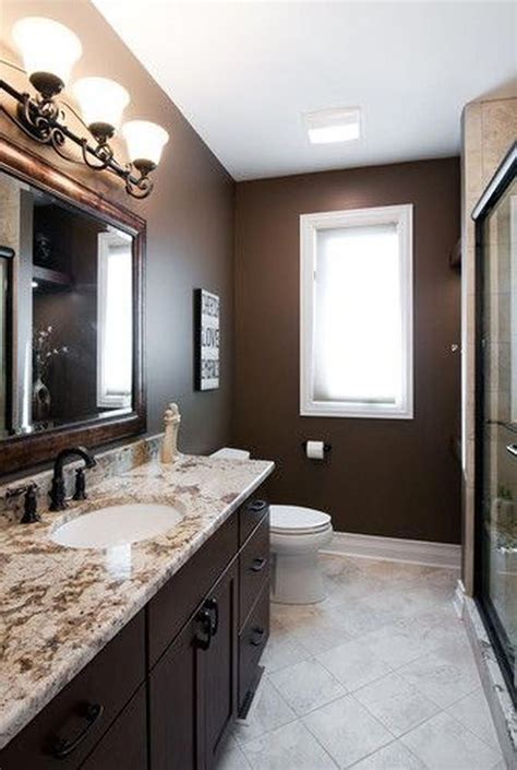 10+ Bathrooms With Dark Walls – HomeDecorish