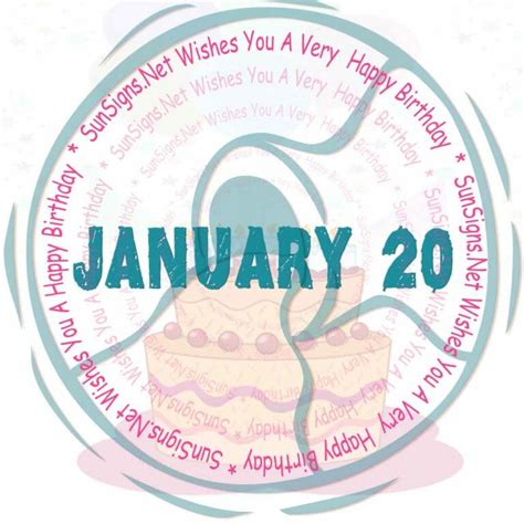 January 20 Zodiac Is A Cusp Capricorn and Aquarius, Birthdays And ...