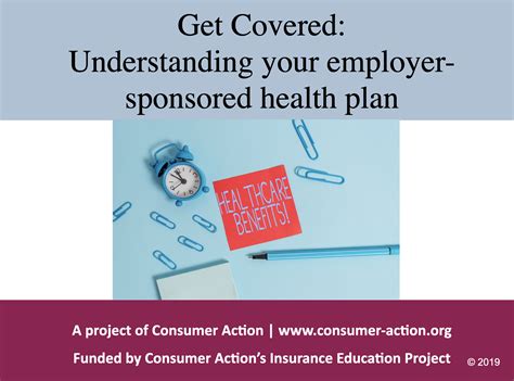 Consumer Action - Employer-sponsored health plans - PowerPoint training ...