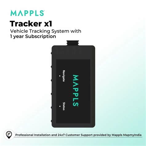 Wired Mappls MapmyIndia Tracker x1 GPS Tracking Device, PVC at Rs 7990/piece in New Delhi