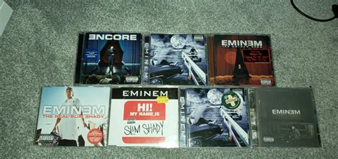 my em cd collection : r/Eminem