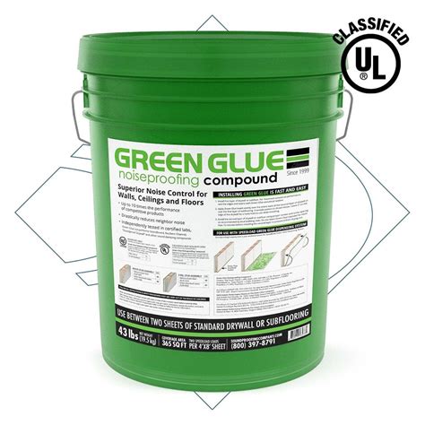 Green Glue Soundproofing in 5 Gallon Pail | Soundproofing Company