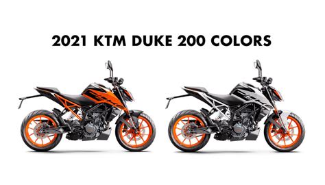 2021 KTM Duke 200 Colors: Orange, White - GaadiKey