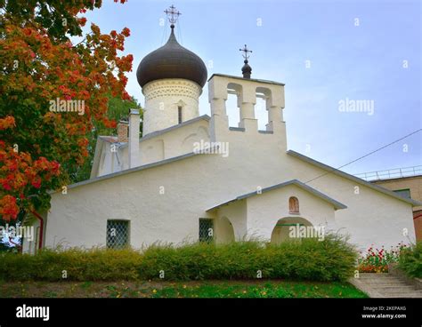 Churches in the Pskov style. The Church of Joachim and Anna, a monument ...