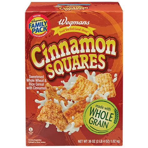 Wegmans Cinnamon Squares Cereal, FAMILY PACK | Wegmans