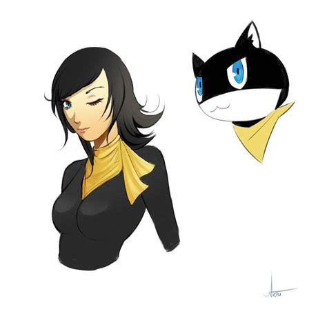 Persona 5 - Morgana by artsip on DeviantArt