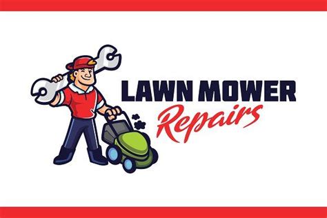 Lawn Mower Repairs Logo | Lawn mower repair, Lawn mower, Mower