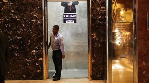 PHOTOS: The Scene At The Lobby Of Trump Tower | 88.5 WFDD