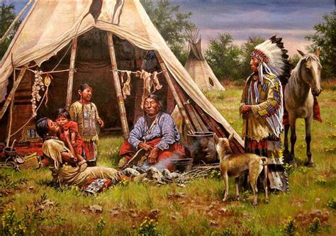 Pin by Connor Tudor Conway on American Indians in paintings. | Native american teepee, Native ...