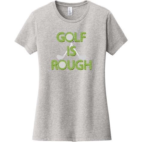 Golf Is Rough Funny Golf Women's T-Shirt - Sports T-Shirts