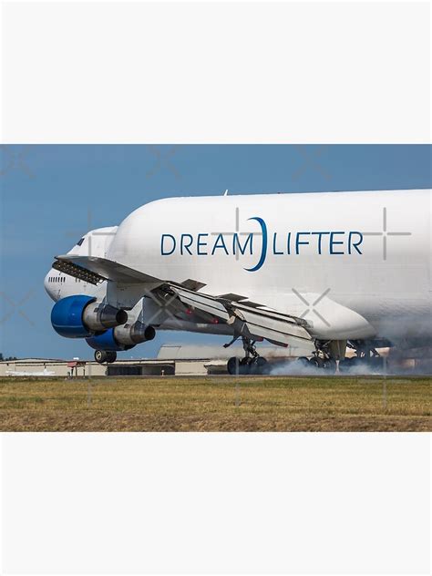 "Boeing Dreamlifter Landing in Everett" Poster for Sale by AvGeekStuff | Redbubble