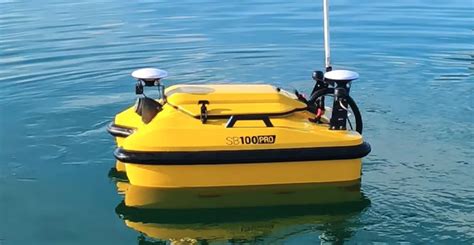 Multibeam Echosounder Integrated onto SB 100 PRO USV | Unmanned Systems Technology