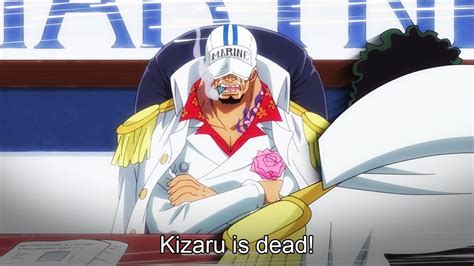 La Reacción de Akainu al Descubrir que Kizaru fue Derrotado por Luffy y ...