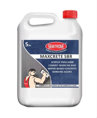 A Grade 100 Percent Purity Liquid Form Maxcrete Sbr Waterproofing ...