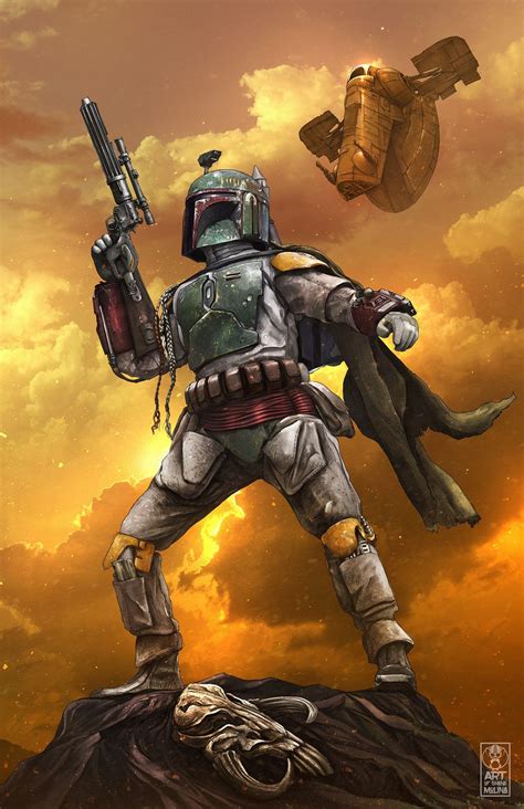 Boba Fett - Created by Shane Molina Boba Fett Movie, Boba Fett Art, Star Wars Boba Fett, Jango ...