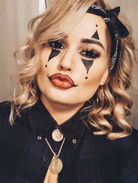 Gangster Clown Makeup