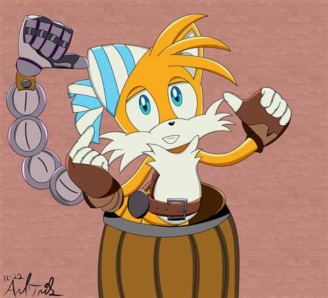 Sails Tails the Fox (Sonic Prime/Sonic X Redraw) by AndTails1 on DeviantArt