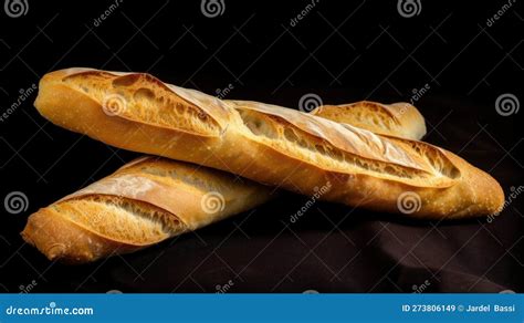 Flute Baguette Breads for Advertisement, Bakeries, Supermarkets, and More Stock Illustration ...