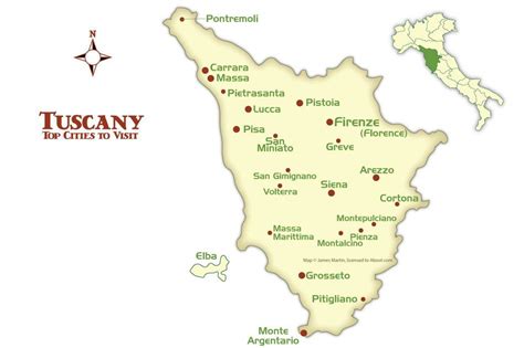 Tuscany Guide: Planning Your Trip | Tuscany map, Tuscany, Map of tuscany italy