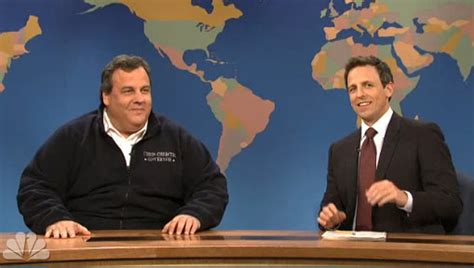 Governor Chris Christie on NBC's Saturday Night Live