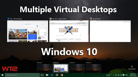 How to use Multiple Virtual Desktops in Windows 10