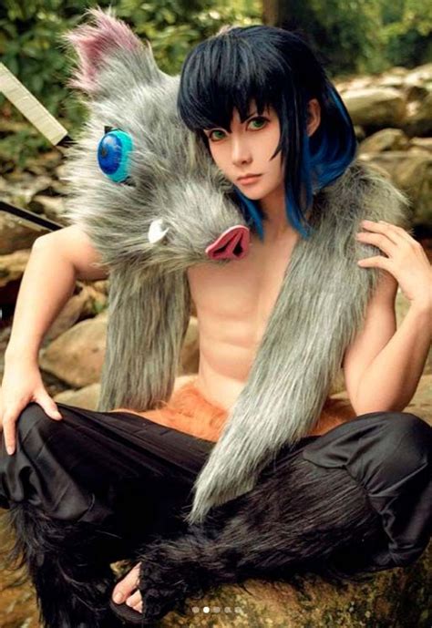 Cosplay de Inosuke | Cosplay kawaii, Sasuke cosplay, Melhores cosplays