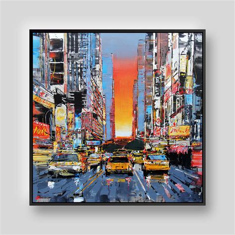 New York cityscape original paintings and prints - Paul Kenton