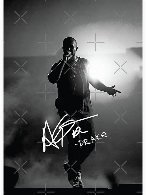 "Drake Signature" Poster for Sale by rafashahelena | Redbubble