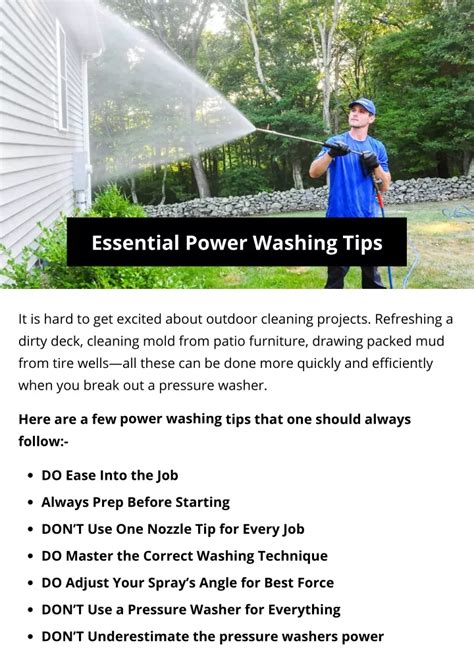 PPT - Essential Power Washing Tips PowerPoint Presentation, free download - ID:12055412