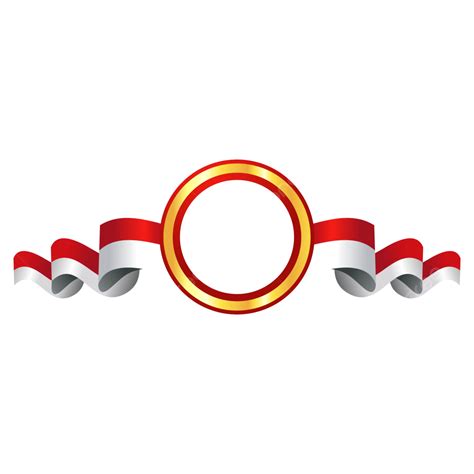 Red White Ribbon Indonesia Flag Vector, Indonesian Flag, Red And White Flag, Red And White ...