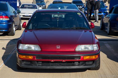 JDM Red Honda CRX - BenLevy.com