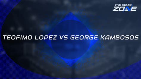 Teofimo Lopez vs George Kambosos Preview & Prediction - The Stats Zone