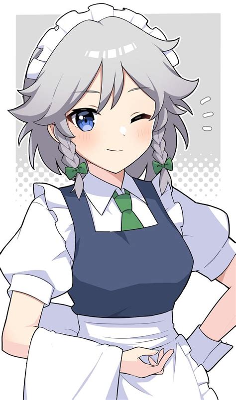 Izayoi Sakuya (Sakuya Izayoi) - Touhou - Image by mizillustration ...