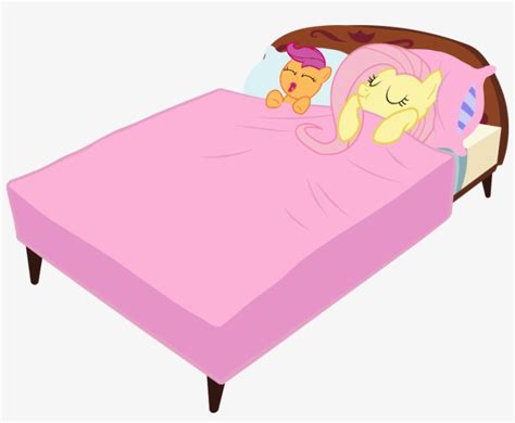 Png Download Bed Clipart Jokingart Com - Cute Cute Cartoon Bed Transparent PNG - 900x697 - Free ...