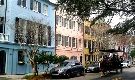 Rainbow Row - Glimpses of Charleston