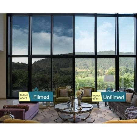 79x20 inch One Way Window Privacy Film Daytime Privacy Window Tint for ...