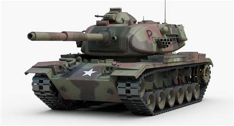 3d model m60a3 m60 patton