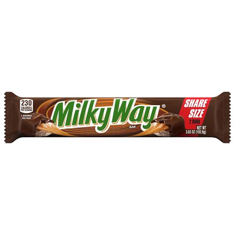 Milky Way Milk Chocolate Share Size Candy Bar - Shop Candy at H-E-B