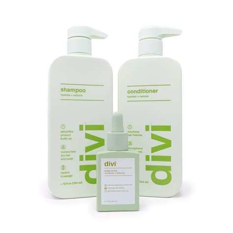 Divi Starter Bundle | Healthy Hair & Scalp Essentials Bundle | Moisturize dry hair, Shampoo ...