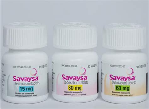 Daily Medication Pearl: Edoxaban (Savaysa)