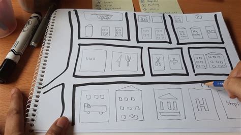 Draw A Neighborhood Map