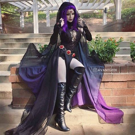 Raven cosplay : teentitans