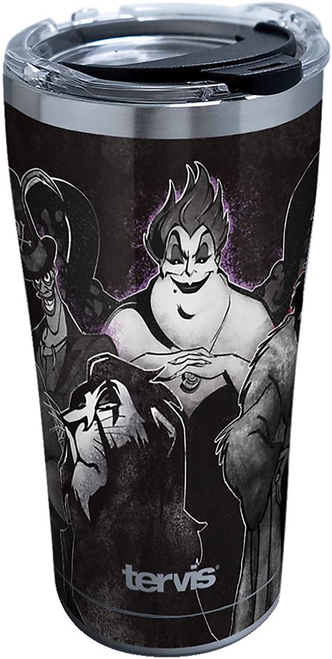 Disney Discovery- Disney Villains Stainless Steel Tervis Tumbler - home