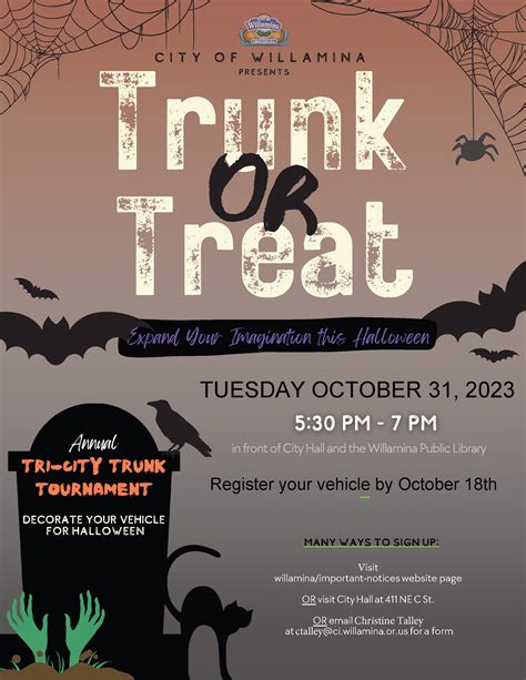 Trunk or Treat 2023 - Willamina, OR